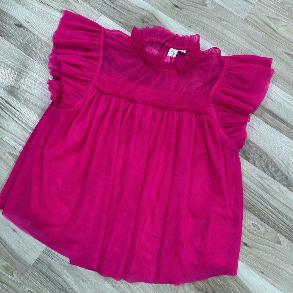 Joie Women’s M Top Pink Magenta Vibrant, Valentines Date Night Outfit